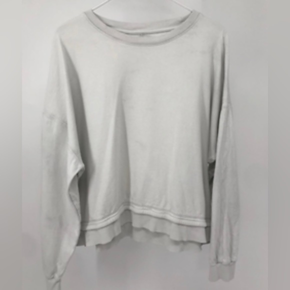 Athleta Tops - Athleta Sundown Sweatshirt “Ice Blue”